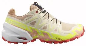 Zapatillas Salomon Speedcross 6 GTX W Beige/Amarillo