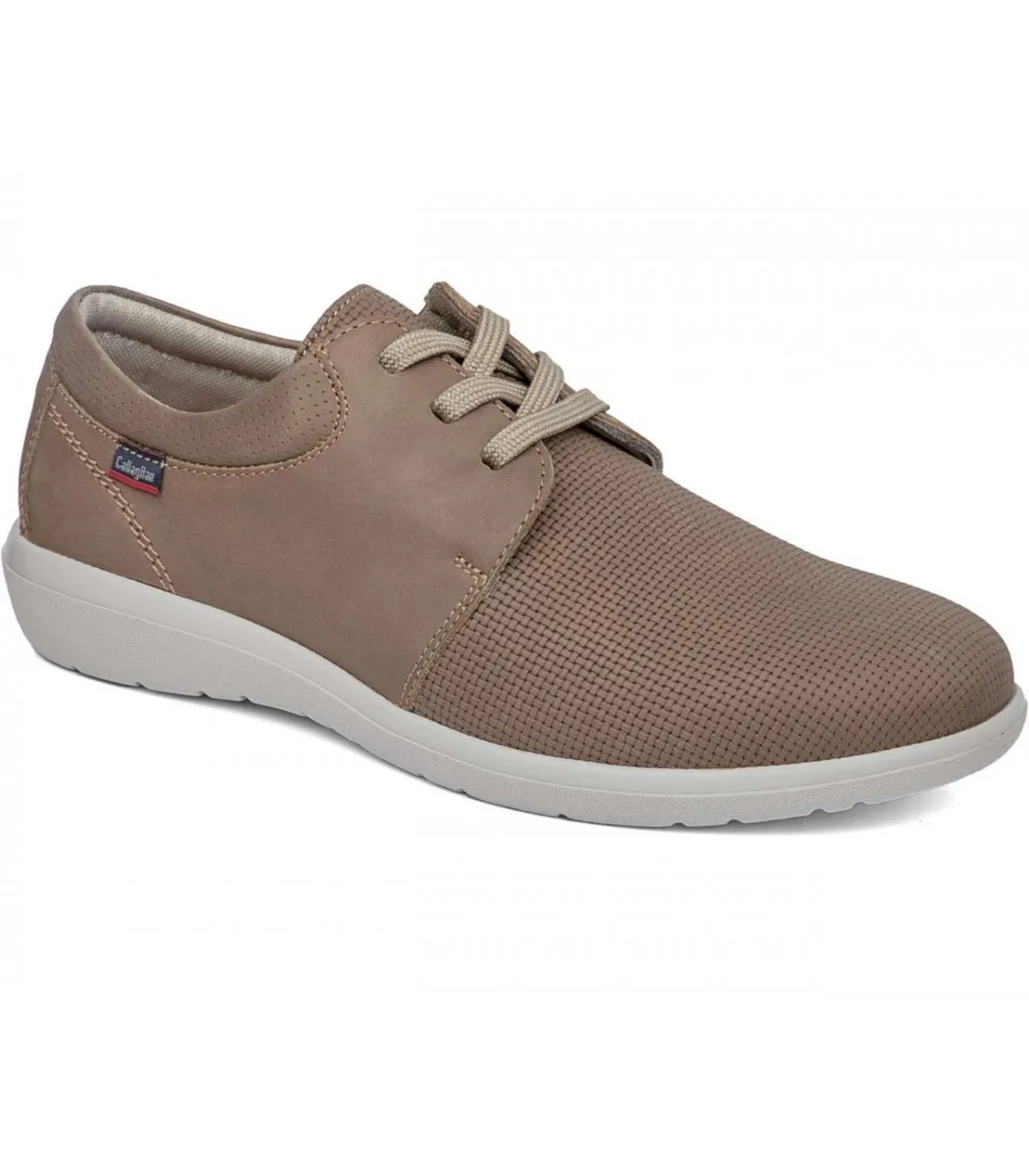 Zapato de cordones casual taupe