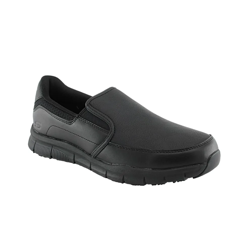 Zapatos Skechers Work Negro