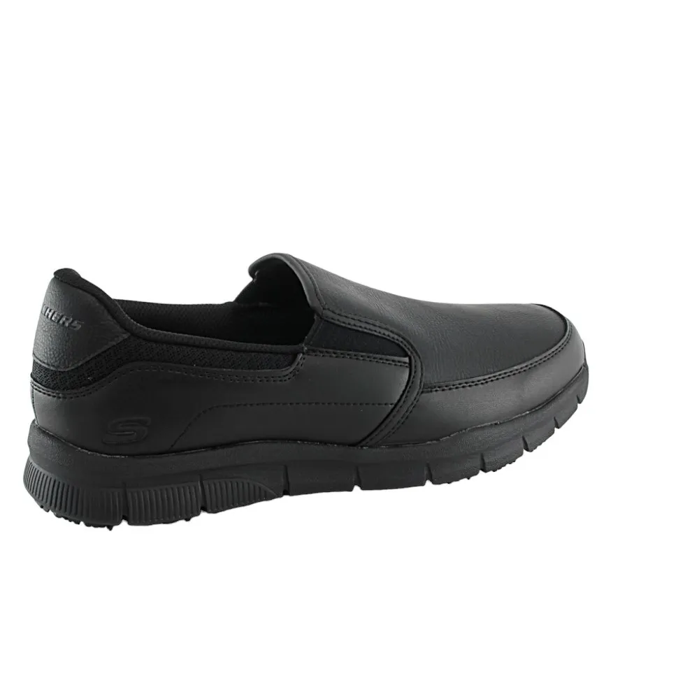 Zapatos Skechers Work Negro