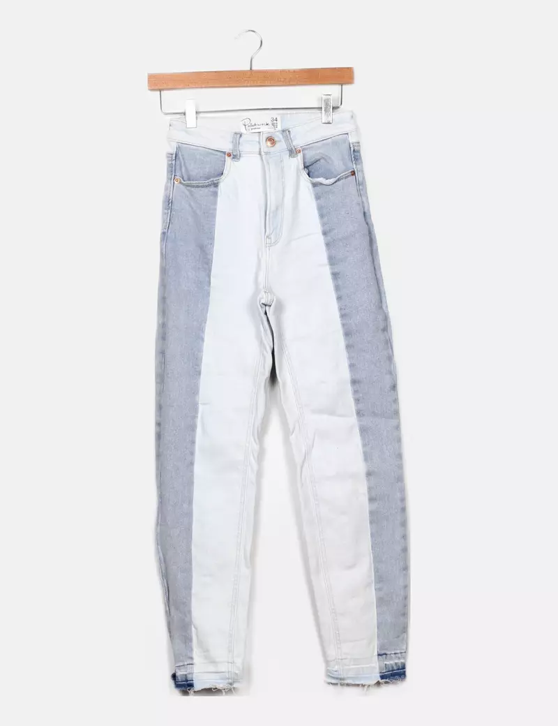 Zara Jeans bicolor b